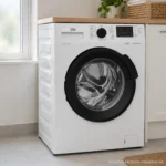 Beko WTE10222XW, 3/4-ansicht