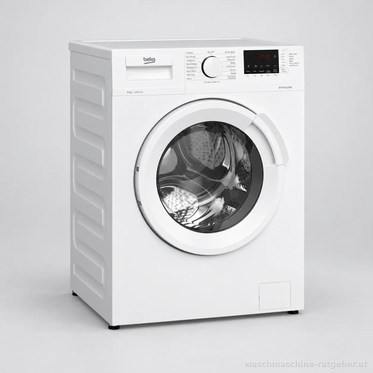 Beko WTV95220W, studio-produktaufnahme